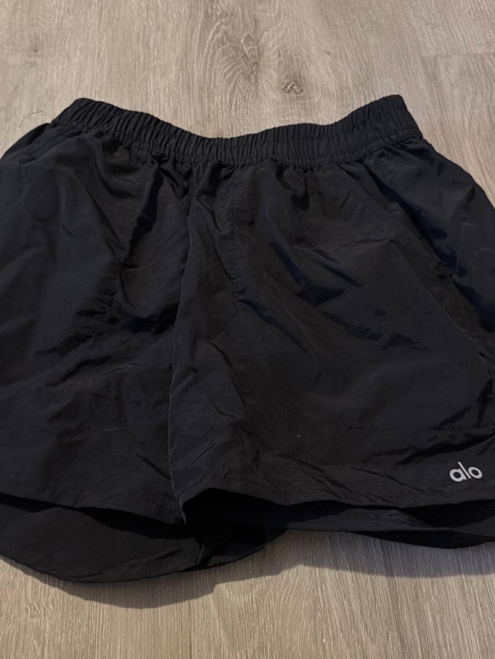 ALO Yoga Men’s Black Athletic Shorts